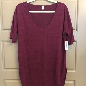 Old Navy Short Sleeve Curved Hem Relaxed Tee